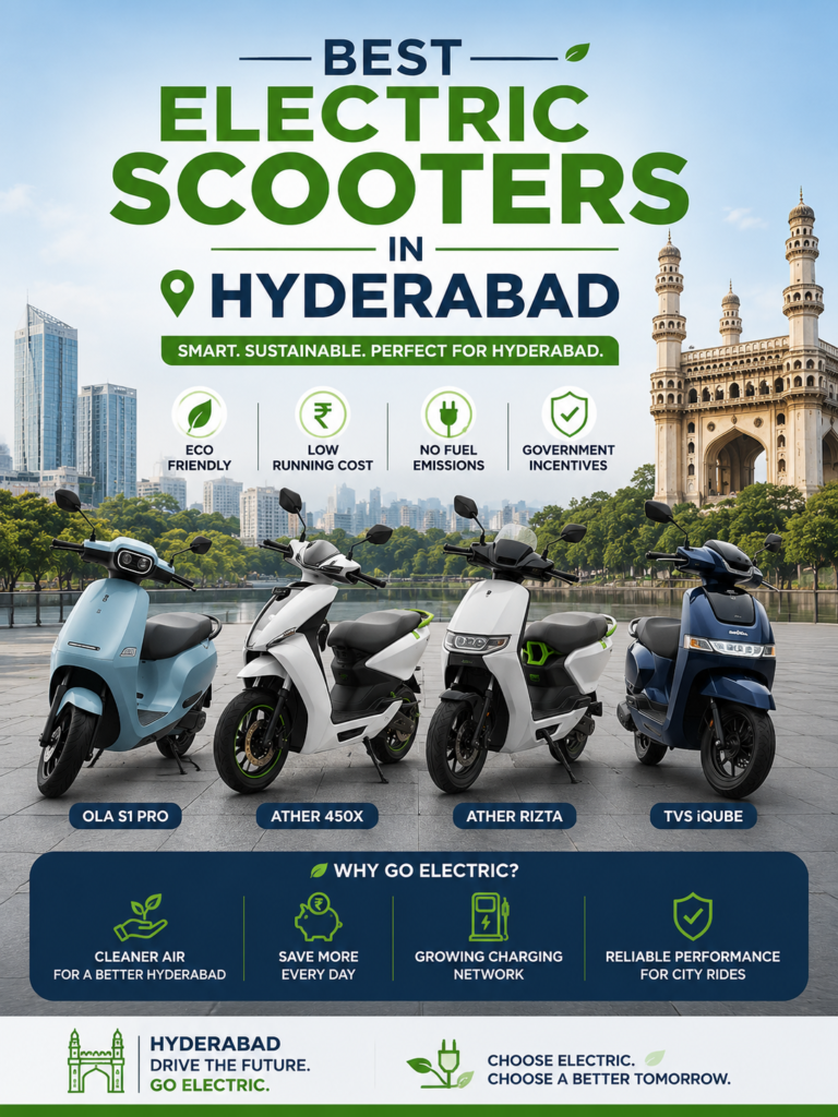 EV vehicles in Hyderabad