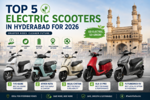 Hyderabad's electric two-wheeler market is expanding rapidly as commuters look for cleaner, quieter,