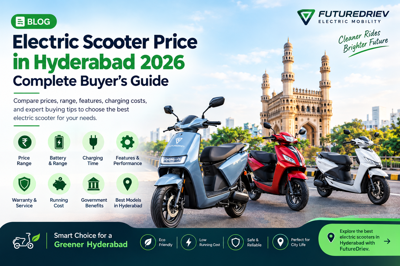 Electric Scooter Price in Hyderabad 2026 | Complete Buyer’s Guide