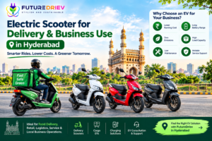 Electric Scooter for Delivery & Business Use in Hyderabad | FutureDriev